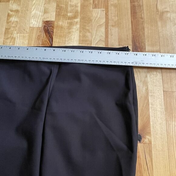 St. John Caviar Pants‎ Mid Rise Tapered Stretch Dress USA Made Sz 12 EUC - Picture 11 of 14
